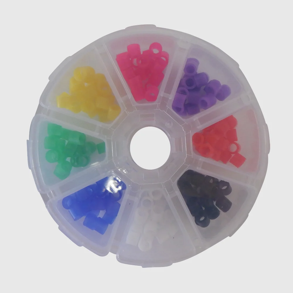 Dental Handpiece Color Identification Bands (160 Pieces)