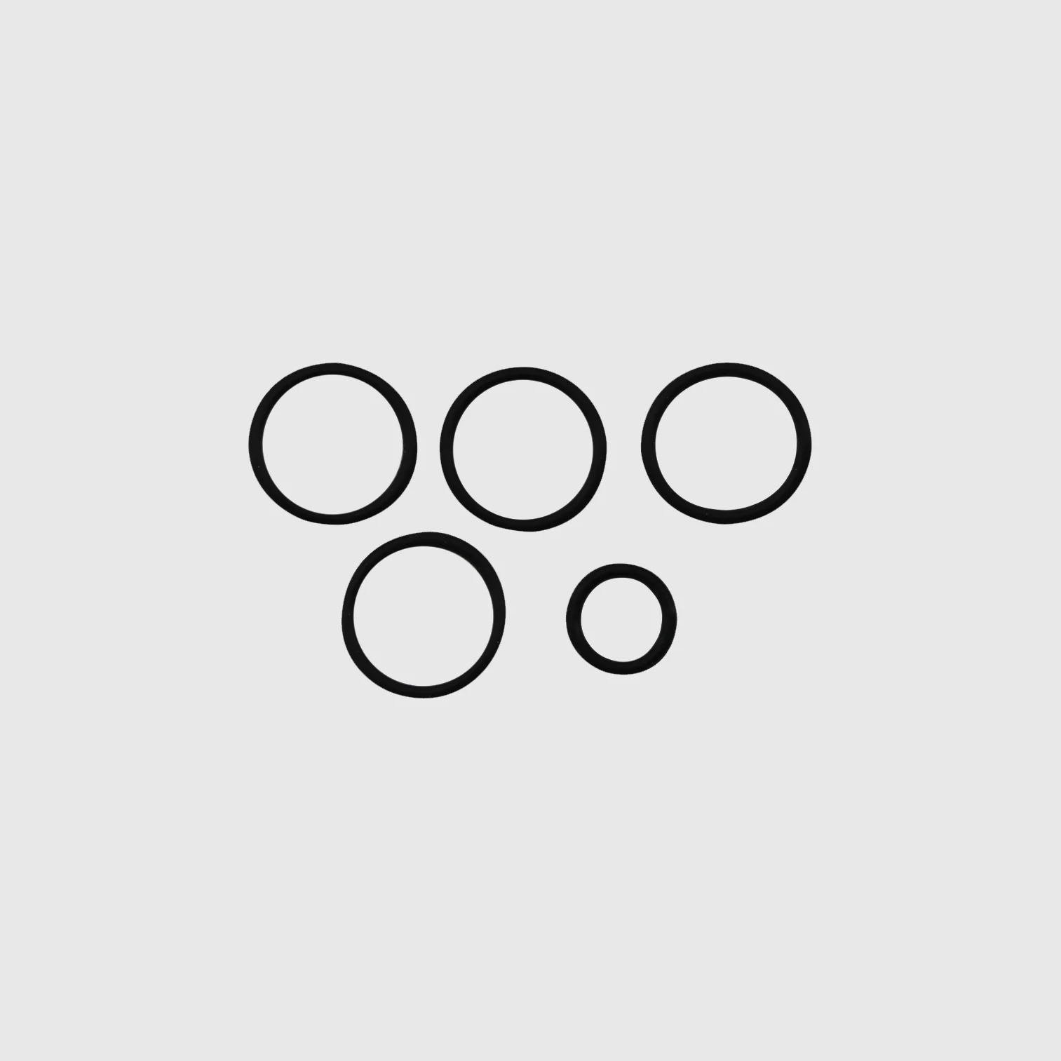 NSK Handpiece Compatible Back End O-Rings (Set of 5)